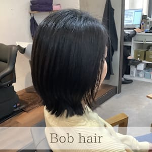 お客様スタイル 外ハネスタイル