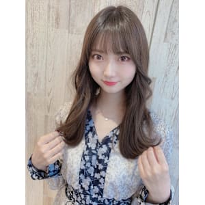 山村/韓国ヘアくびれヘア/前髪カットフェイスフレーミング銀座