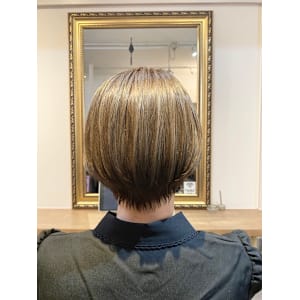 NINE HAIR×ハイトーン×ショート