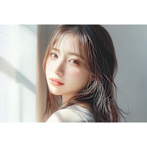 ニュアンス ベージュ ボブ 透明感 抜け感 イルミナ トキオ