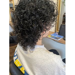 NINE HAIR×ミディアム×パーマ