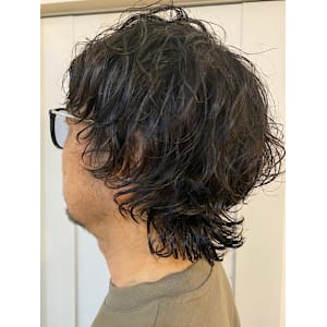 NINE HAIR×メンズ×パーマ