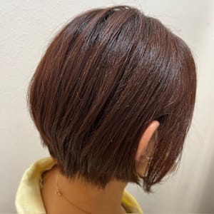 【ピンクブラウン×ショートボブ】 - 美粧ほそや 鶴見licopa店【ビショウ ホソヤ ツルミ リコパテン】掲載中
