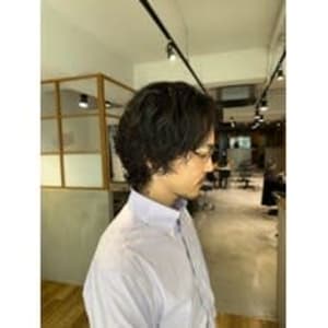 無造作パーマ【メンズパーマ/メンズカット】