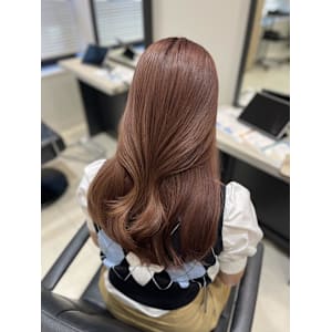 Mako ピンクベージュ 似合わせ モテ髪 ハイトーン  - Euphoria 銀座本店 Smart Salon【ユーフォリア】【ユーフォリア ギンザ ホンテン スマートサロン】掲載中