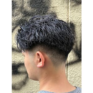 フェザーパーマxフェード