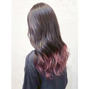 【Reir_吉祥寺】裾カラー/ピンク/ブラウン/ロング/ - Reir_吉祥寺 レイール キチジョウジ【レイール キチジョウジ】掲載中