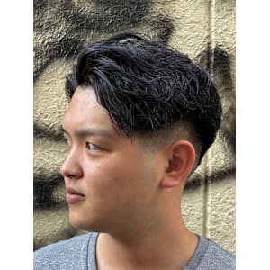 フェザーパーマxフェード