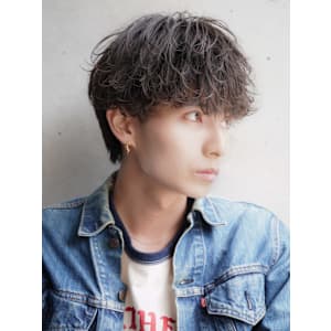 モテる黒髪ネープレスショート束感モテ髪ワックスなしマッシュ