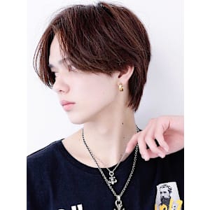 ミディアムセンターパートウルフ