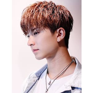 韓流ナチュラル束感シースルーマッシュ