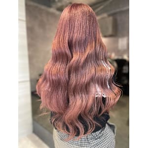 《三宅悠斗》ピンクカラー/ブリーチ/大宮