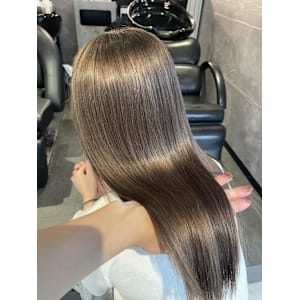 《三宅悠斗》オリーブベージュ/ブリーチカラー/大宮