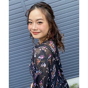 GLAD ハーフアップstyle