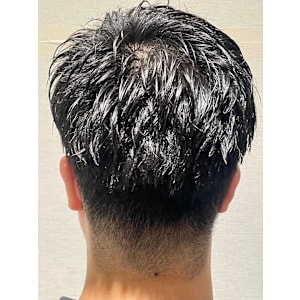 ツーブロックショート