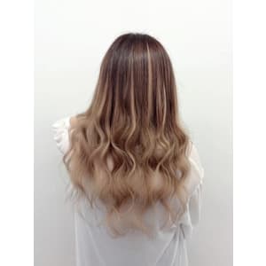 バレイヤージュ風エクステ☆