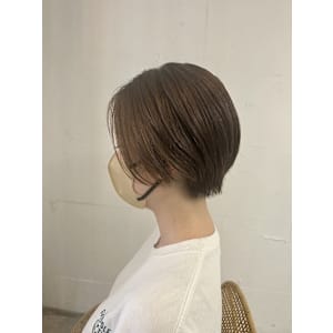 大人女性/20代30代40代50代/ショート/アッシュベージ