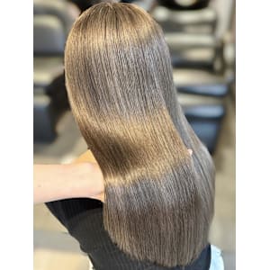 《巴結生》ミルクティーグレージュ/髪質改善トリートメント