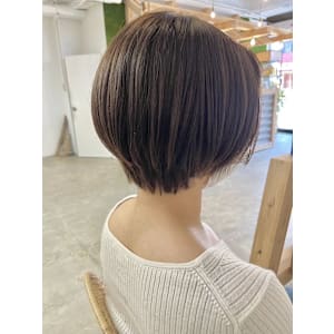 ひし形ショート/コーヒーブラウン