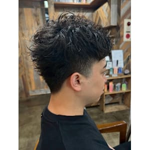 ソフト刈り上げパーマ