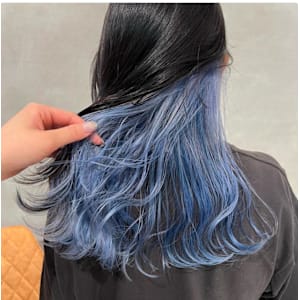 ブルー×ホワイトmix