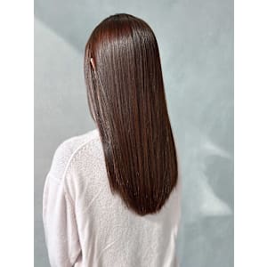 ロングおくれ毛美髪前髪カット顔周りレイヤー_ba548911