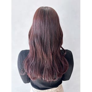 美髪韓国ヘア顔周りレイヤーロング_ba549461