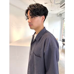 メンズスパイラルパーマスタイル20代30代40代