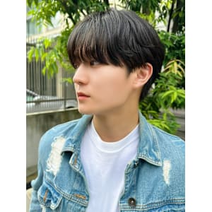 ダウンパーマカルマパーマ韓国マッシュ