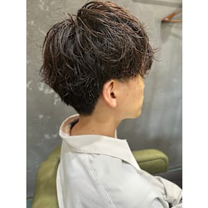 メンズマッシュパーマ