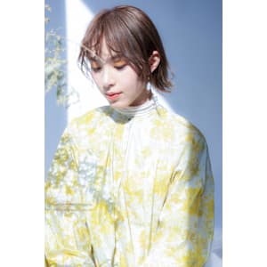清涼感溢れる、春夏ボブ