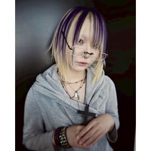 アンブレラカラー　デザインカラー　ハイトーン　原宿/表参道