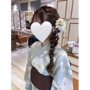 【Neolivekuta】☆浴衣×サイド編み下ろし☆【町田】