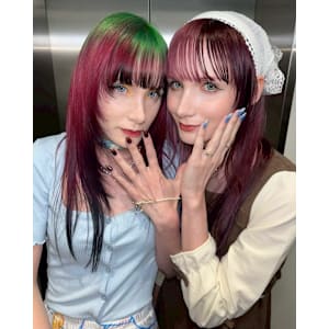 オーダーメイド　デザインカラー　ハイトーン　原宿/表参道