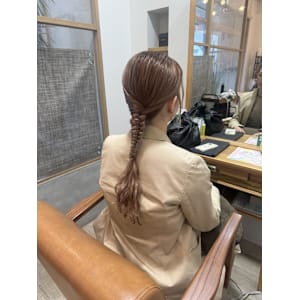 パーティーアレンジ - 半個室 rire hair 箱崎店【ハンコシツリールヘアーハコザキテン】掲載中