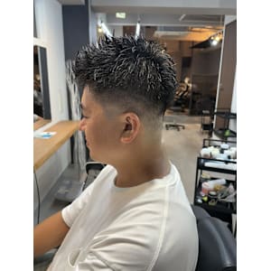 大宮/カット/短髪/毛流れ/センターパート