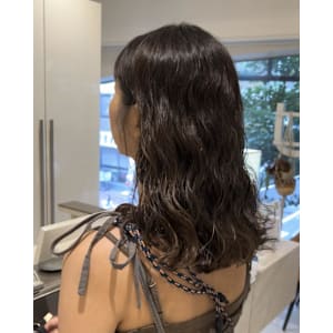 ミディアムパーマin夏