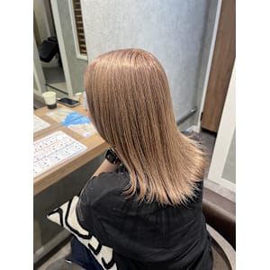 ♪大人気ハイトーンカラー！ミルクティーベージュ