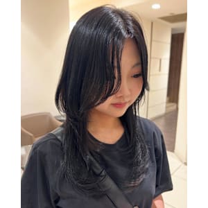 ＊ロングハッシュカット