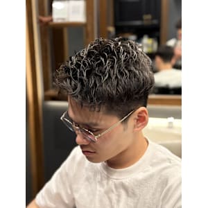 メンズ　ショートパーマ　刈り上げ　ツイスト - 銀座shino【ギンザ シノ】掲載中