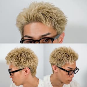 ハイトーンスパイキーショート