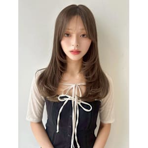 20代30代髪質改善トリートメントモカベージュレイヤー