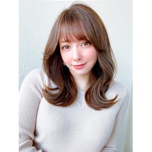 シースルーぱっつん前髪で結んでかわいいフェイスレイヤー - AFLOAT/L 錦糸町【アフロートエル】【アフロートエル キンシチョウ】掲載中