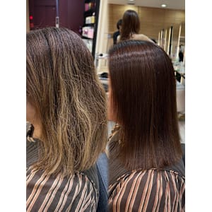 プレミアム髪質改善／ダメージレス縮毛矯正 - FACE。伊勢原【フェイス イセハラ】掲載中