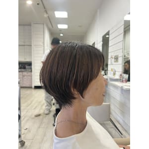 terrace岩政/丸みショート/30代40代/姪浜