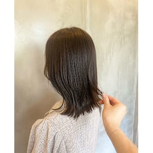 イルミナカラー/透明感カラー/透明感/アッシュブラウン