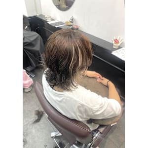 ベージュカラー/インナーカラー/デザインカラー