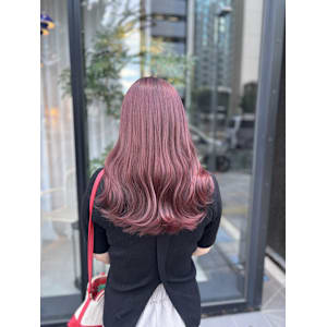 ブリーチなしラベンダーピンク！夏おすすめ