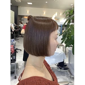 切りっぱなしボブ