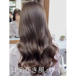 #韓国風パーマ #コテ巻き風パーマ #韓国ヘア #韓国